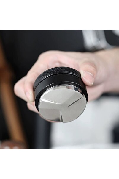 Vivien Home Makaron Tamper Portafilter Kahve Düzleme Aparatı Çelik Profosyonel 58 mm