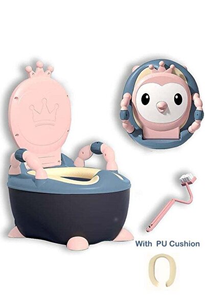 COOYA Potty Training Seat With Lid For Kids Toddler Potty Chair With Soft Seat Removable