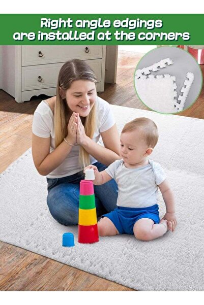 COOYA Kids Rug Kids Play Mat Foam Play Mat For Toddlers Kids Puzzle Mats