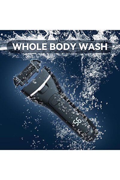 COOYA Electric Callus Remover for Feet with 3 Roller Heads 2 Speed Rechargeable Waterproof Professional