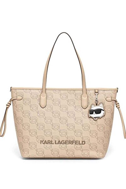 Karl Lagerfeld Paris Ikon Monogram Large Tote Bag