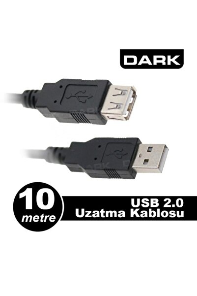 UNIVERSA DRK-187 DARK USB2EXTL1000USB 10 MT USB 2.0 كابل تمديد USB