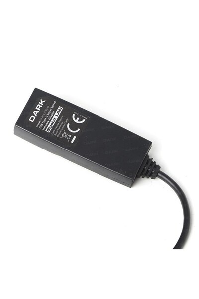 UNIVERSA DRK-805 DARK U31XGLAN TYPE-C 10/100/1000MBPS GIGABIT ETHERNET ADAPTER