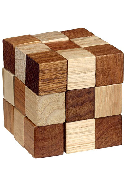 Moses Puzzle logic din lemn Be Clever Cube