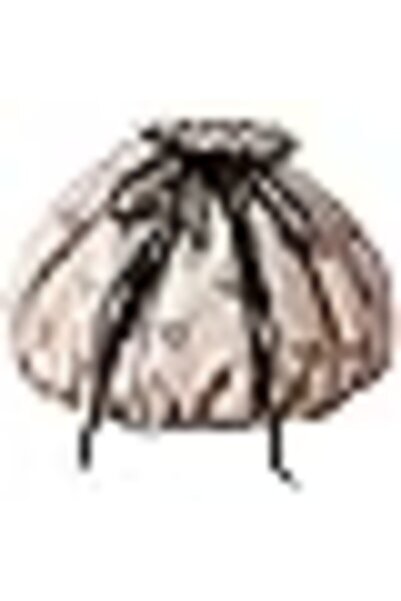 COOYA Makeup Bag - Lightweight Oxford Fabric Cosmetic Organizer with Fruit Print