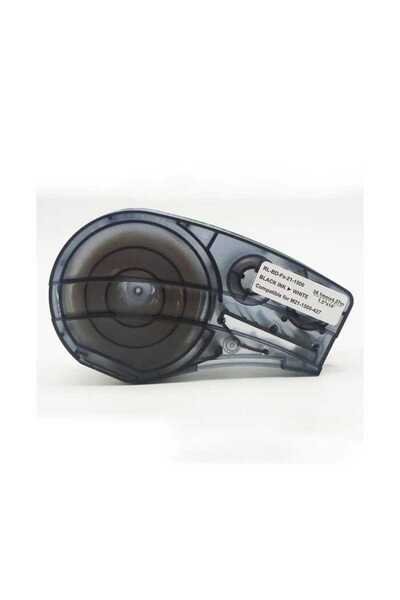 Brady M21-1500-427 Equivalent Cable Label Black on White 38.1mm X 4.27m