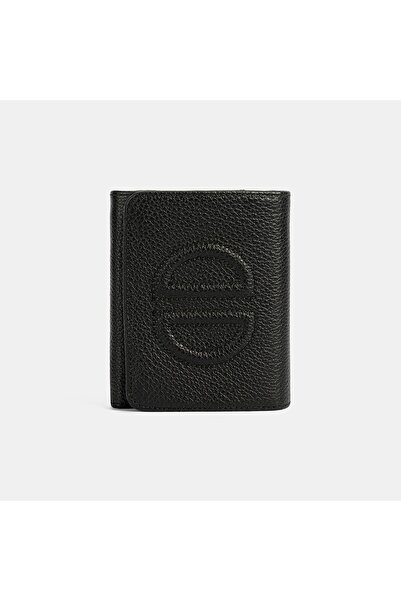 Desa Women's Black Leather Wallet