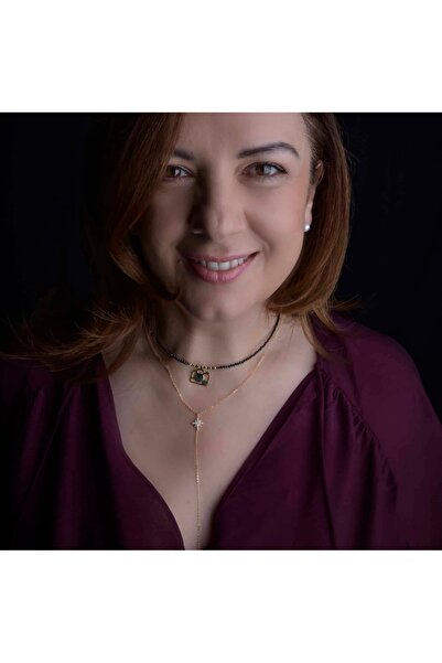 Ioana Preda Snapshot necklace with stones and 925 silver