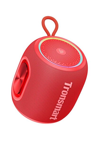Tronsmart T8 Mini 16W Bluetooth Speaker, 360° Sound, IPX7 Waterproof, 20H Playtime, TWS, Red