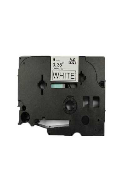 Brother P-Touch Tze-221 Compatible Black on White Label 9mm X 8m