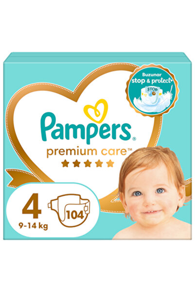 Pampers Premium Care Mega Box Size 4 (9-14 kg), 104 pcs