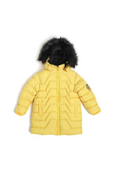 NANİCA Sari Boy's Hooded Long Puffer Jacket 1-5 Years Old