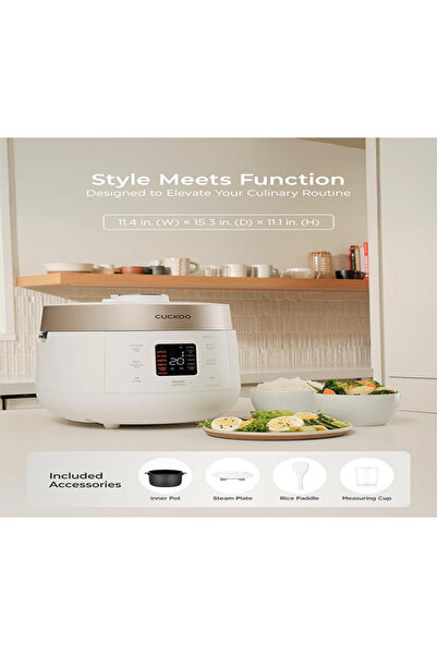 Cuckoo 10-Cup HP Twin Pressure Rice Cooker (CRP-ST1009F)