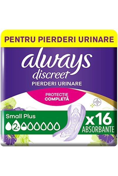 Always Discreet Absorbante mici+ 16 buc (incontinență urinară)