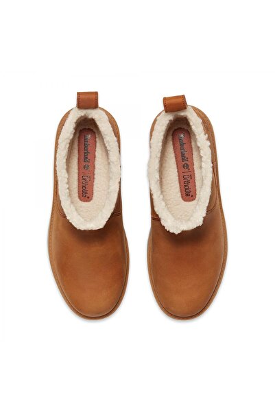 Timberland Tb0A283G Stone Street Mid Warm Lined Boot Kahverengi Kadın Bot