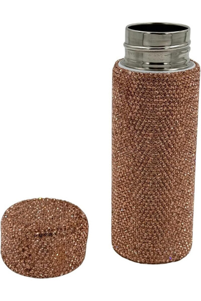 BİNDAWOOD B&D Glitter Vacuum Insulated Bottle Stainless Steel 150ml Bronze.