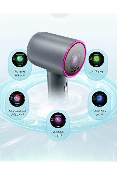 KINSEI BEAUTY Hair Speed, Quick-Drying, 110,000 RPM High-Speed Motor, Black Ionic Dryer