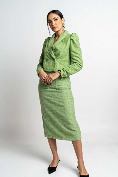 Nichii Long-Sleeve Button-Front Jacket