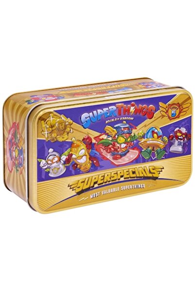 SuperThings Figure Set - SuperSpecials, metallic box, Series 5