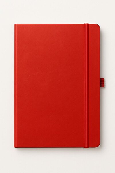 Sistem Label 13 X 21 Termo Deri Çizgili Tarihsiz Ajanda Lastikli Defter 96 Ya...