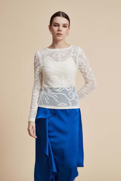 Yola Crochet Waist-Length Jacket