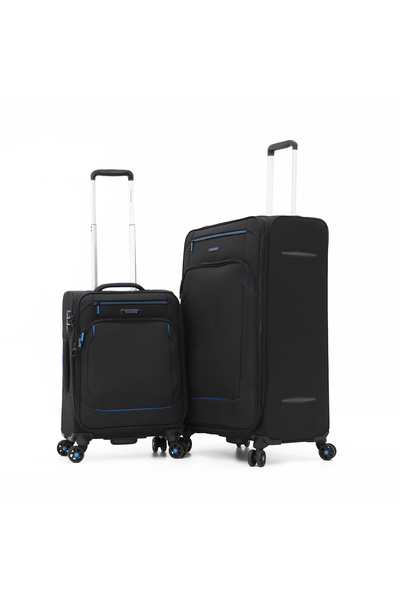 Travelite حقائب سفر ناعمة بعجلات مزدوجة الدوران 26/919/2TR - سوداء