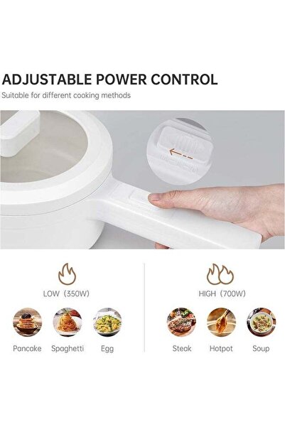 fulina 2L Intelligent Electric Pressure Cooker,Ball Kettle Inner Pot,Even Heating,Easy Clean,for Cooking