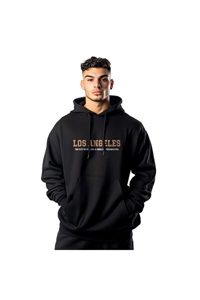 ship master Ανδρικό φούτερ oversized με κουκούλα - Ύφασμα με διπλό νήμα, άνετ...