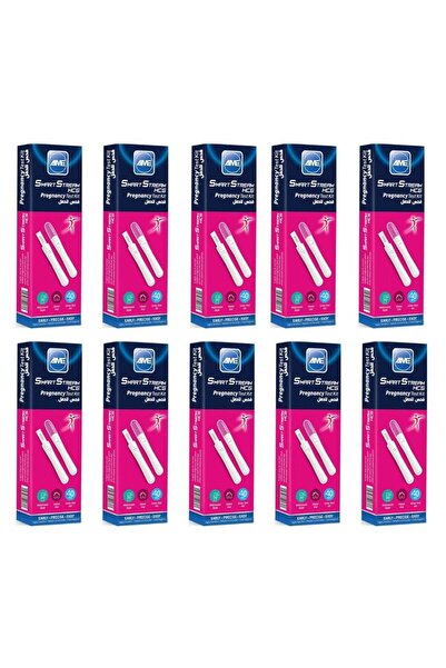 AME Smart Stream pregnancy test pen Result Within 40 Seconds - Ten pieces
