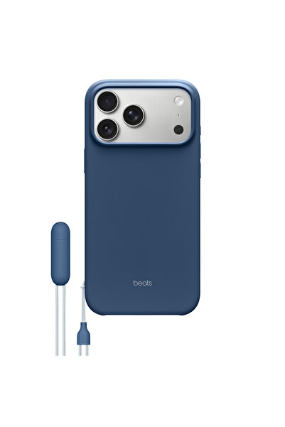 Apple MagSafe ve Kamera Denetimi Beats iPhone 17 Pro Max Kickstand Kılıfı - Ana Kaya Mavisi