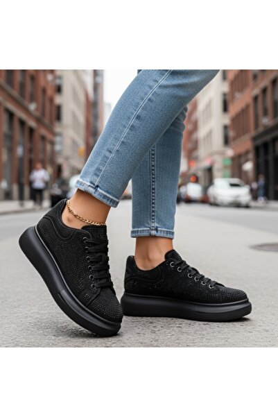 dehaine Women's Sneakers, with glitter, LG022