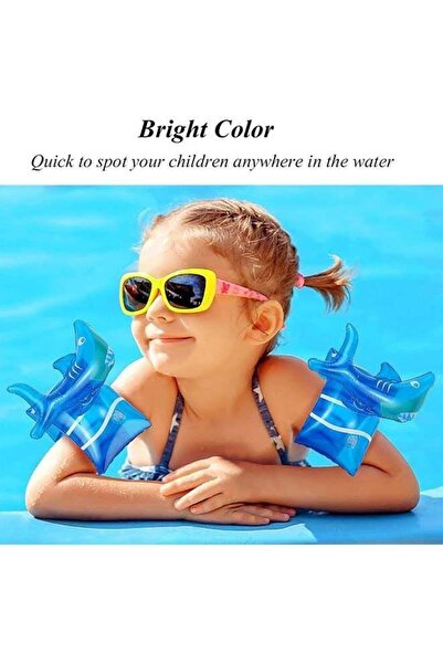 COOYA Arm Floaties for Kids, Cartoon Swimiming Armbands Floaties Water Wings