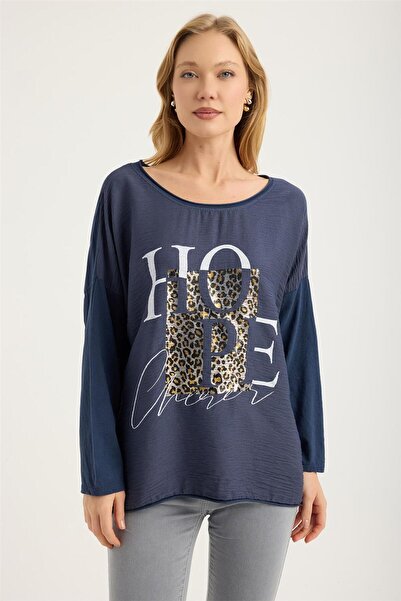 HomeStore Блузка з блискітками «Леопард» *Hope*