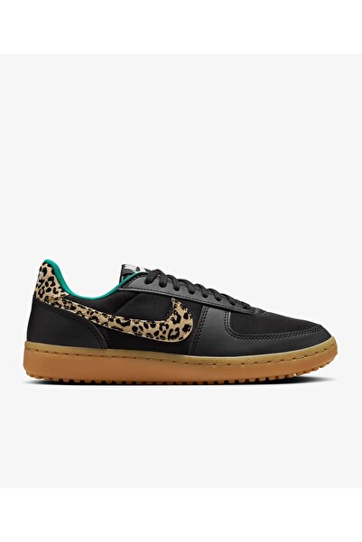 Nike Field General 82 Leopard Print Black Sneaker Ayakkabı