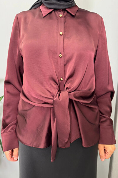 clande Blouse Burgundy 3015