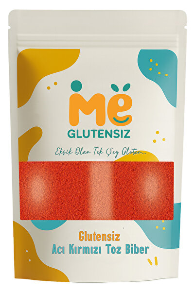 Glutensiz Me 250 Gr Glutensiz Toz Acı Kırmızı Biber (Saf, Doğal ve Orijinal)