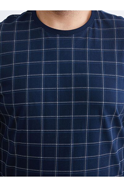 LC Waikiki Plus Size Standard Fit Men's Pajama Set