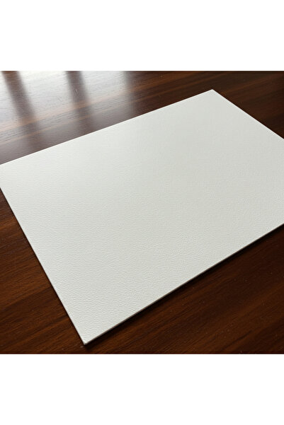 Grand Fine Art 6 persoane 12 bucăți de protecție de masă americană dreptunghiulară din piele albă 33x44 cm-protecție ușor de șters