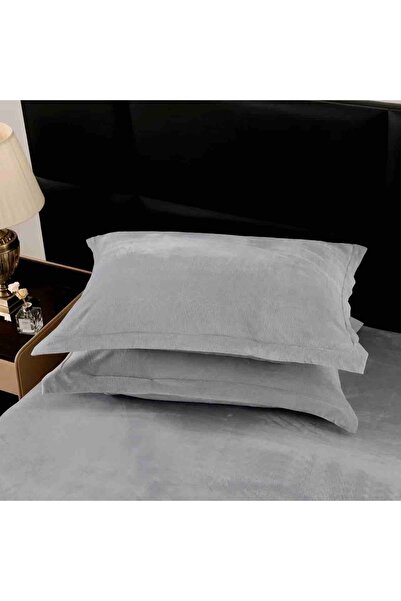 JOJO HOME Cocolino faux rabbit fur bed linen, 6 pieces, Grey