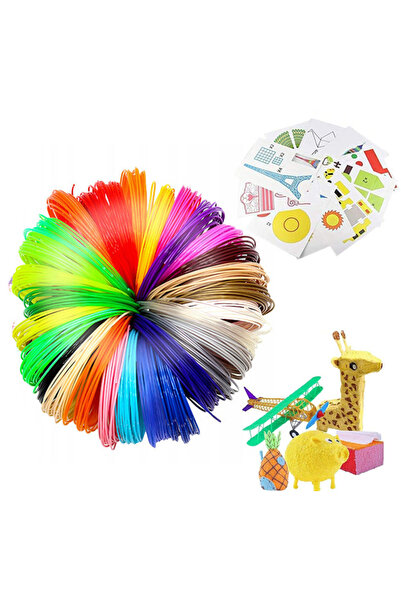 zola Set 50 filamente pentru fixuri 3D, Zola®, PLA, 250 m, 1.75mm, sabloane incluse