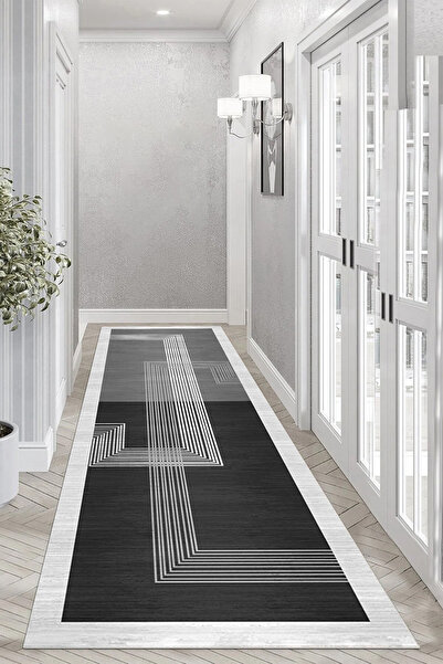 Zeria Home Non-Slip Base Digital Printing Washable Runner Kitchen Carpet