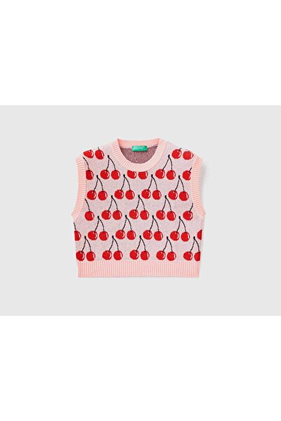 United Colors of Benetton بلوفر أطفال بطبعة فواكه