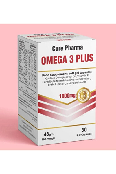 C.ARLEY Cure Pharma Omega 3 Plus 30 Soft Capsules