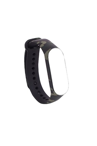 DYSTYLE Curea din silicon ptr. Xiaomi Mi Band 5 si Mi Band 6, Army