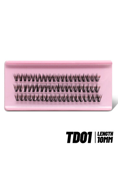 Choice4 3 صفوف - TD01 GROINNEYA رموش متجمعة ذاتية اللصق بدون غراء رموش فردية ...