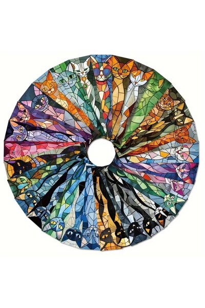 OBRO Set of 30 Cat Bookmarks – Cute Reading Markers for Book Lovers, 15×4 cm