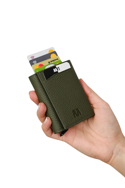 MFT Leather Desing Genuine Leather Men's Mechanized Wallet |   Retro 2660