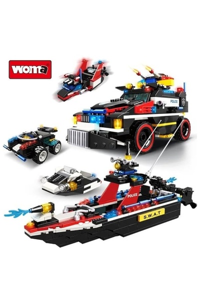 pasajdanal SWAT Chariot Savaş Gemisi PCS: 422 PARÇA