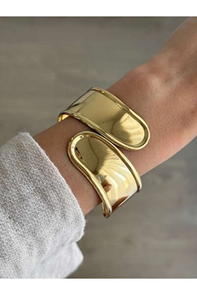 İREM YILDIZ Zarif Kemer Model Gold Kelepçe