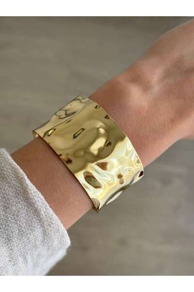 İREM YILDIZ Gold Plaka Kelepçe